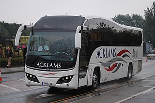 <span class="mw-page-title-main">Acklams Coaches</span> Coach and bus operator based in the East Riding of Yorkshire, England