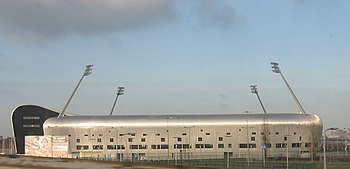 ADO Den Haag Stadion, Forepark.jpg