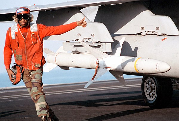 HARM on a US Navy F/A-18C