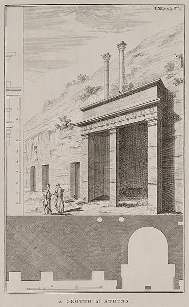 File:A Grotto at Athens - Pococke Richard - 1745.jpg