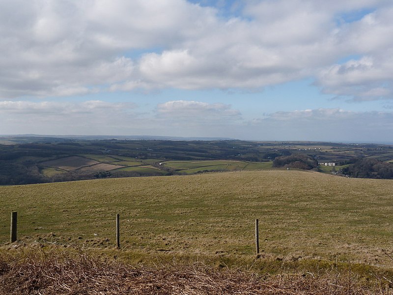 File:A view towards Hartland Point from the monument on Codden Beacon - geograph.org.uk - 1749675.jpg