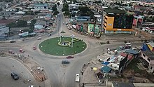 Dansoman Roundabout Aerial view of Dansoman Roundabout.jpg