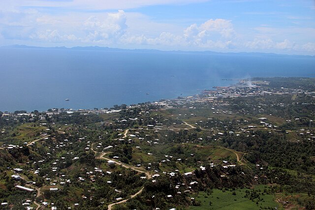 Image: Aerial view of Honiara, 2013