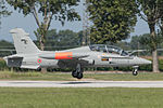 Aermacchi MB-339CD MM55080 - 61-150 (cn 6949-218-CD019) Landing @ LIPI (21902936148).jpg