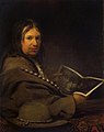 Арт де Гелдер, автопортрет з офортом Рембрандта
