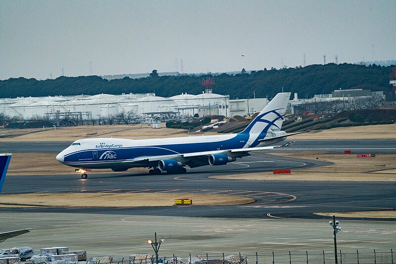 File:AirBridgeCargo Boeing 747-46NF(ER) (VP-BIK) - Tokyo Narita Airport.jpg