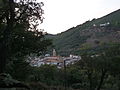 Sierra e Aracena sobri el pueblu e Alajar