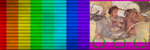Ribbon for recipients of the WP:Alexander the Great Triple Laurel Crown for 15–39 regular triple crowns