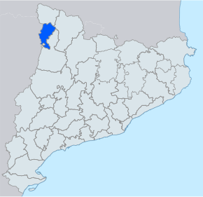 Poziția localității Alta Ribagorça