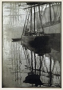 Spiderwebs Photogravuere a gyhoeddwyd yn Camera Work, 1908