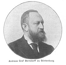 Andreas von Bernstorff, 1901