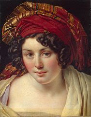 Женска глава со турбан, ок. 1820, Ермитаж, Санкт Петербур