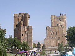 Vestiges d'Oq-Saroy (1380) à Chakhrisabz