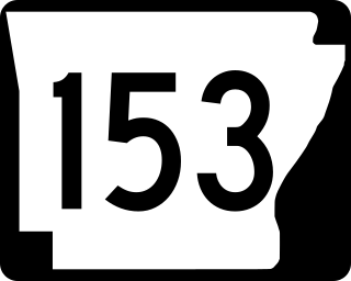 <span class="mw-page-title-main">Arkansas Highway 153</span> State highway in Arkansas, United States