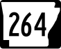 Highway 264 marker