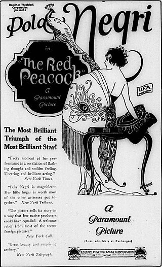 <i>The Red Peacock</i> 1920 film