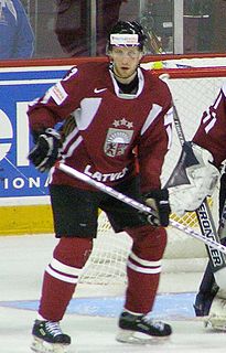 Arvīds Reķis Latvian ice hockey player