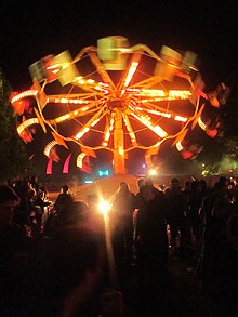 Giro in fiera durante il festival