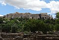 Akropolis vanuit de Agora