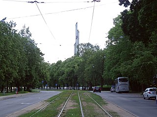 <span class="mw-page-title-main">Monument to the Liberators of Soviet Latvia and Riga from the German Fascist Invaders</span> Memorial in Riga, Latvia