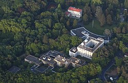 Russian, formerly Soviet, diplomatic compound in Bonn of which the school is a part