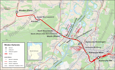 Bahnstrecke Winden–Karlsruhe