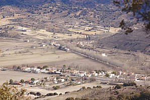 Baides - aerial view