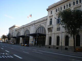 Català: Estació de França, a Barcelona. Español: Estació de França de Barcelona. English: Barcelona Estació de França, train station in Barcelona, Catalonia, Spain. Français : Estació de França à Barcelona.