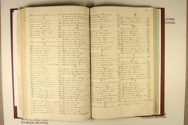 File:Batakių dekanato bažnyčių 1871 m. krikšto metrikų nuorašai 191.jpg