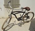 Un vélo Beach Cruiser sur l'île de Ré.