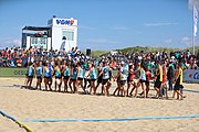 Deutsch: Deutsche Beachhandball-Meisterschaften 2022; Tag 3: 7. August 2022 – Frauen,Finale, Beach Bazis Schleissheim – Minga Turtles Ismaning 2:1 (20:26, 24:20, 8:6) English: German Beach handball Championships; Day 3: 7 August 2022 – Women Final – Beach Bazis Schleissheim Vs Minga Turtles Ismaning 2:1 (20:26, 24:20, 8:6)