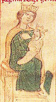 Beatris drži kćer Konstancu