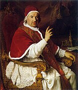 based on: Portrait of Pope Benedict XIV 