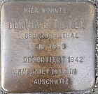 Stolperstein für Bertha Berliner