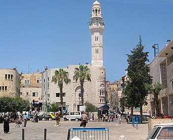 The mosque in Bethlehem named after Umar