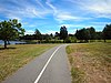 A bike path near Lake Tuggeranong