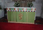 Thumbnail for File:Binsted, Holy Cross, main altar - geograph.org.uk - 1990163.jpg