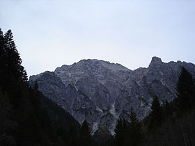 Birnhorn etelästä katsottuna