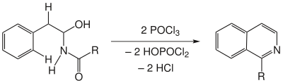 Bischler-Napieralski-isokinoliinisynteesivariantti. Svg