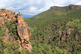 Blavet Gorge near Bagnols-en-Forêt