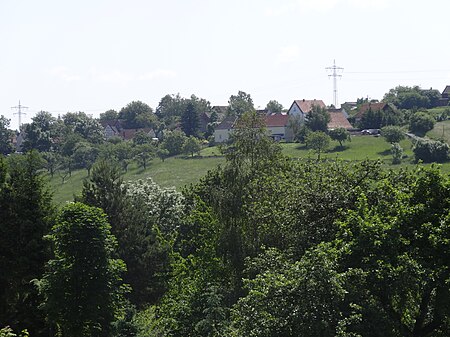 Blick auf Göritzberg