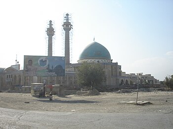 مسجد جامع في كابل عام 2008 وهو أكبر مسجد شيعي في أفغانستان.[1]