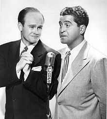 Bob Sweeney and Hal March 1946.JPG