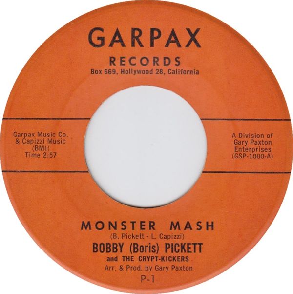 Side A of the 7-inch U.S. vinyl single (1962)
