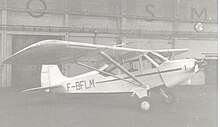 Boisavia B.601 Mercurey at Manchester in August 1953 Boisavia B.601 Mercurey.jpg