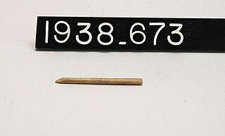 Bone Pin, Yale University Art Gallery, inv. 1938.673