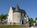 Français : Mairie de Bonzac (ancien moulin à vent), Gironde, France