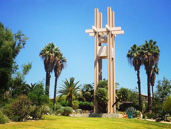 Image: Brant Clock Tower, Pitzer College, 2016 (cropped)