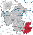 Lage im Ennepe-Ruhr-Kreis