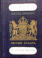 Pasaporte de la Guayana Británica